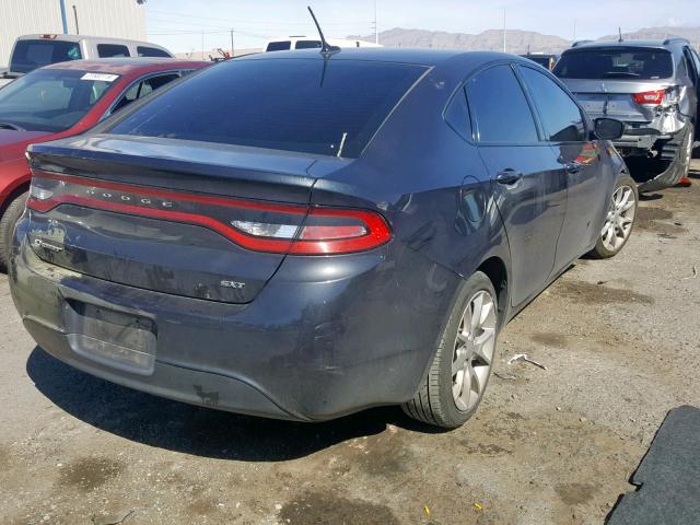 1C3CDFBA0DD337698 - 2013 DODGE DART SXT BLACK photo 4