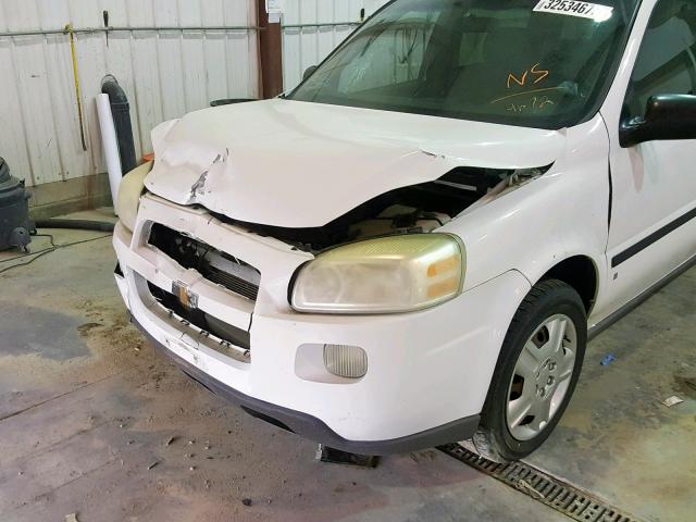 1GNDV23L06D194672 - 2006 CHEVROLET UPLANDER L 白色 照片 9