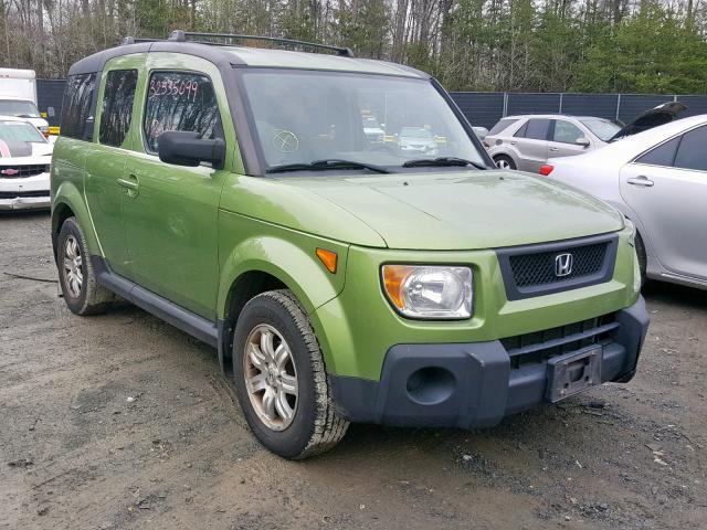 5J6YH28746L006703 - 2006 HONDA ELEMENT EX GREEN photo 1