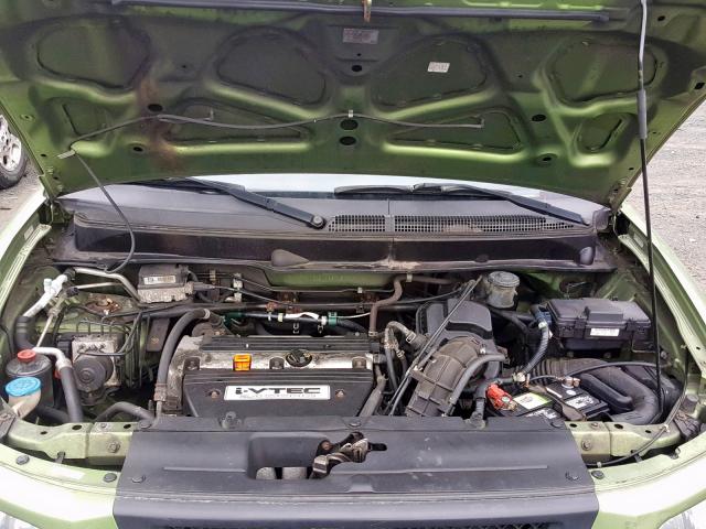 5J6YH28746L006703 - 2006 HONDA ELEMENT EX GREEN photo 7