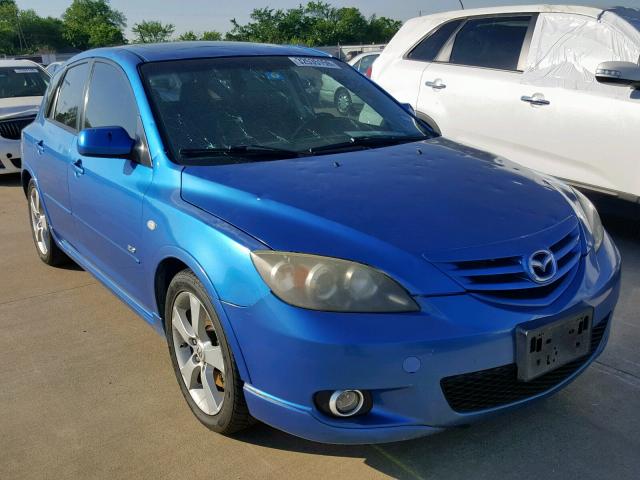 JM1BK343461406679 - 2006 MAZDA 3 HATCHBAC BLUE photo 1