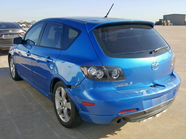 JM1BK343461406679 - 2006 MAZDA 3 HATCHBAC BLUE photo 3