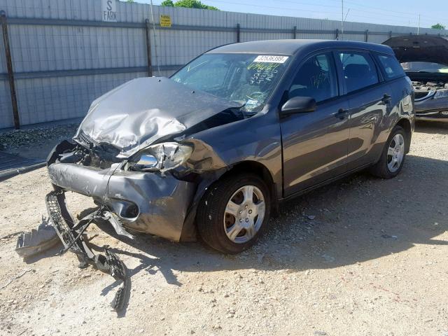 2T1KR32E87C634634 - 2007 TOYOTA MATRIX GRAY photo 2