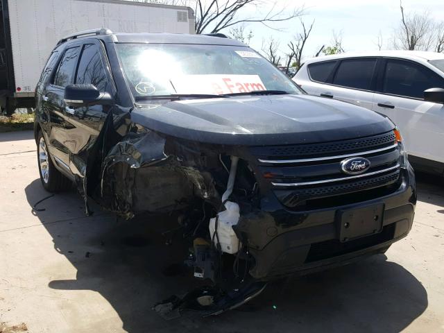 1FM5K7F85FGA63953 - 2015 FORD EXPLORER L BLACK photo 1