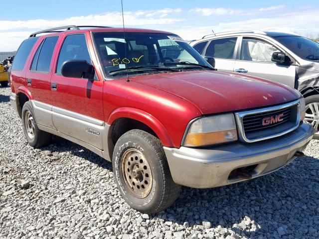 1GKDT13W9Y2130359 - 2000 GMC JIMMY / EN RED photo 1