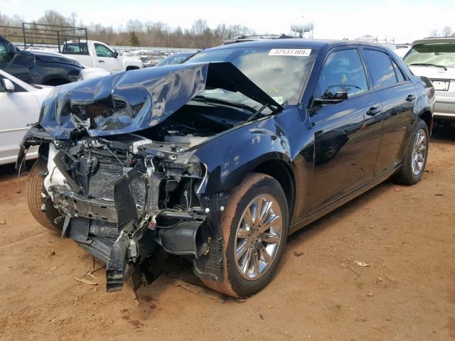 2C3CCAAG9JH253647 - 2018 CHRYSLER 300 TOURIN BLACK photo 2