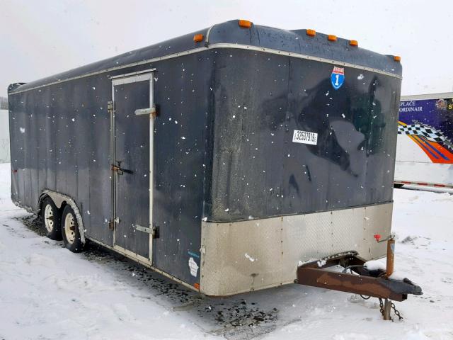 1UK500J2571062533 - 2007 UTILITY TRAILER BLACK photo 1