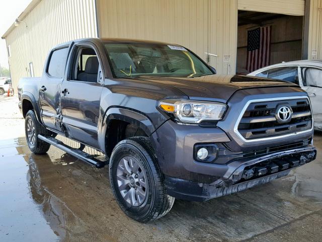 5TFAZ5CN3HX026710 - 2017 TOYOTA TACOMA DOU SILVER photo 1