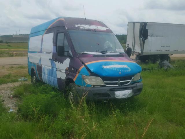 WD2PD644445708665 - 2004 SPRINTER 2500 SPRIN BLUE photo 1