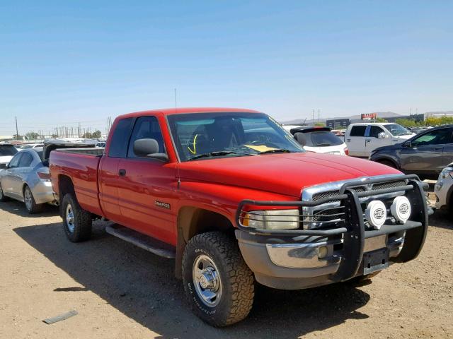 1B7KF236XXJ630051 - 1999 DODGE RAM 2500 RED photo 1