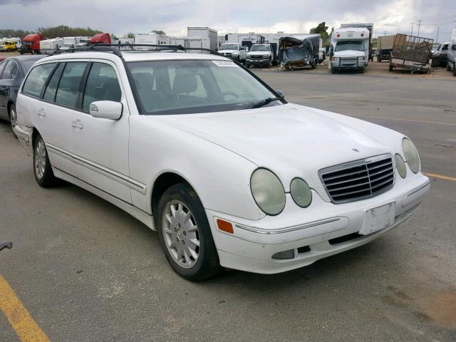 WDBJH82F0YX028637 - 2000 MERCEDES-BENZ E 320 4MAT WHITE photo 1