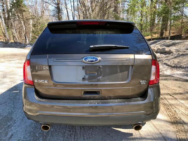 2FMDK4JC2BBB36512 - 2011 FORD EDGE SEL BROWN photo 5