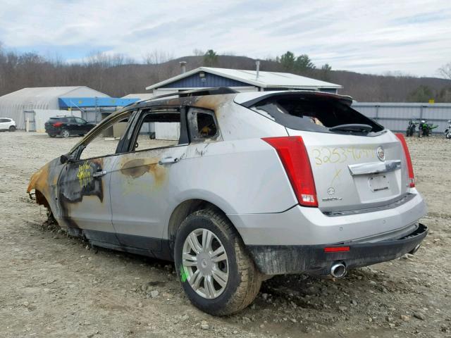 3GYFNDEY8BS514377 - 2011 CADILLAC SRX LUXURY SILVER photo 3