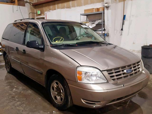 2FMZA51674BA53881 - 2004 FORD FREESTAR S GOLD photo 1