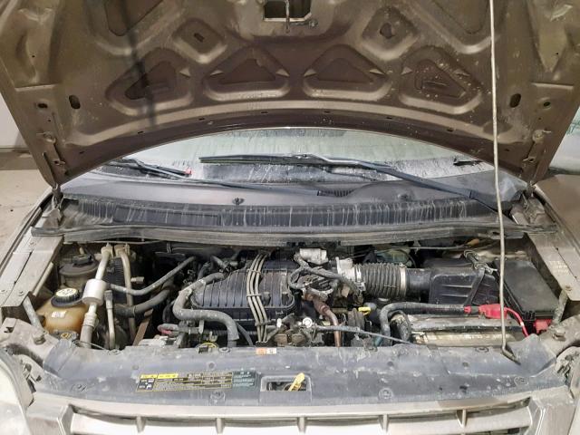 2FMZA51674BA53881 - 2004 FORD FREESTAR S GOLD photo 7