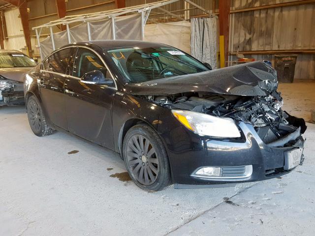 2G4GS5EV9C9213402 - 2012 BUICK REGAL PREM BLACK photo 1