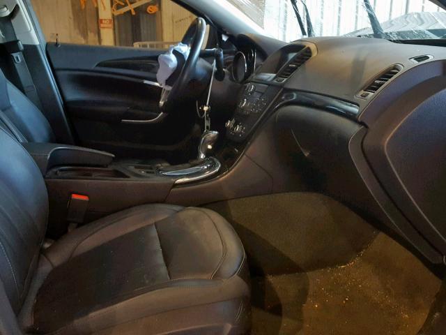 2G4GS5EV9C9213402 - 2012 BUICK REGAL PREM BLACK photo 5