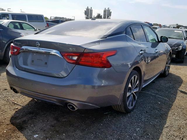 1N4AA6AP0GC446857 - 2016 NISSAN MAXIMA 3.5 GRAY photo 4