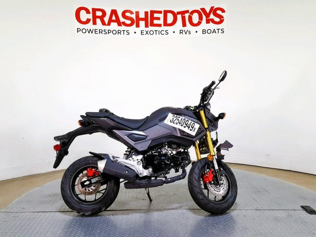 MLHJC7551J5001717 - 2018 HONDA GROM 125 BLACK photo 1