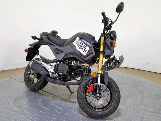 MLHJC7551J5001717 - 2018 HONDA GROM 125 BLACK photo 2