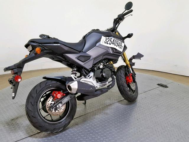 MLHJC7551J5001717 - 2018 HONDA GROM 125 BLACK photo 8