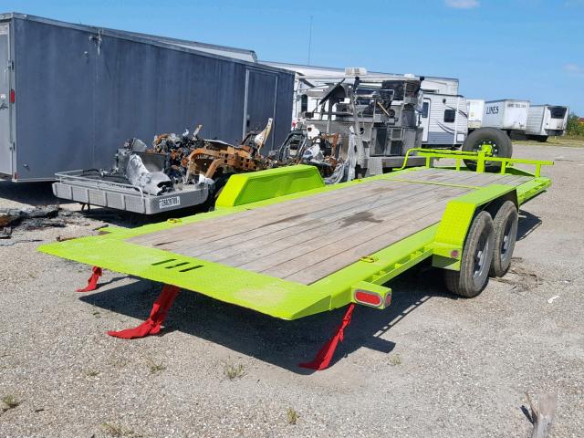 4ZETD2221K1172008 - 2019 LOAD TRAILER GREEN photo 4