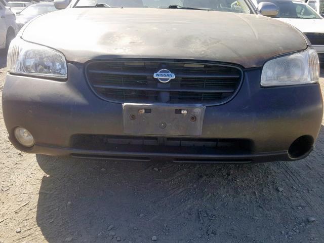 JN1CA31A11T113557 - 2001 NISSAN MAXIMA GXE GRAY photo 7