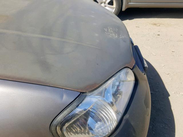 JN1CA31A11T113557 - 2001 NISSAN MAXIMA GXE GRAY photo 9