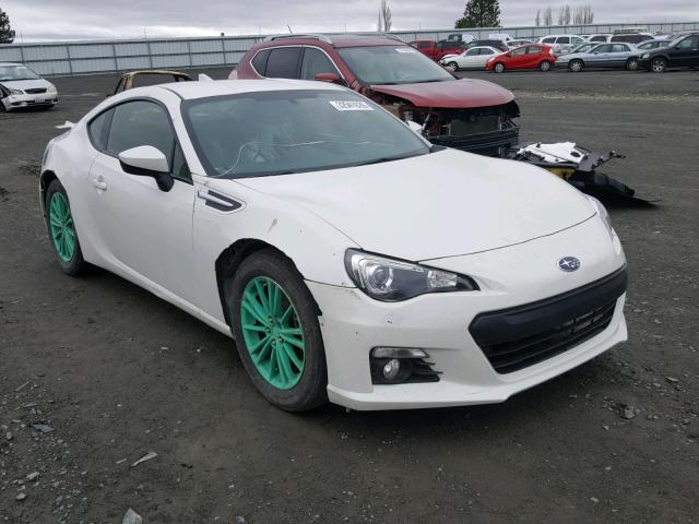 JF1ZCAC19F9602365 - 2015 SUBARU BRZ 2.0 LI WHITE photo 1