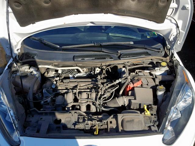 3FADP4TJ9GM171349 - 2016 FORD FIESTA S WHITE photo 7