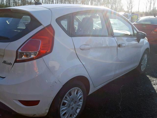 3FADP4TJ9GM171349 - 2016 FORD FIESTA S WHITE photo 9