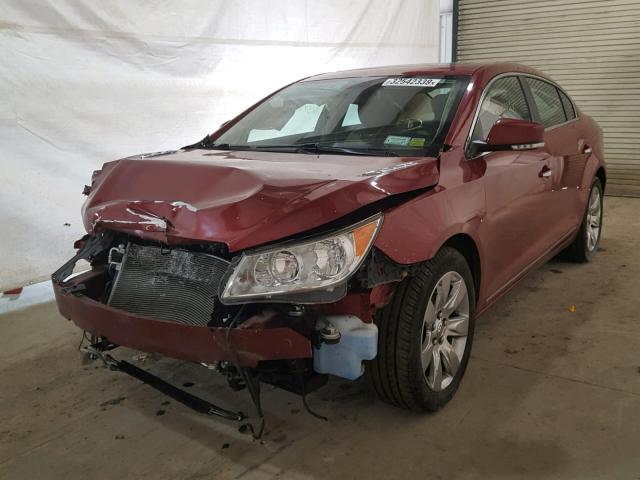 1G4GC5E32CF239715 - 2012 BUICK LACROSSE MAROON photo 2