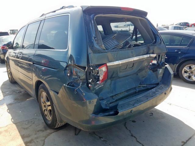 5FNRL38866B048901 - 2006 HONDA ODYSSEY TOURING  photo 3