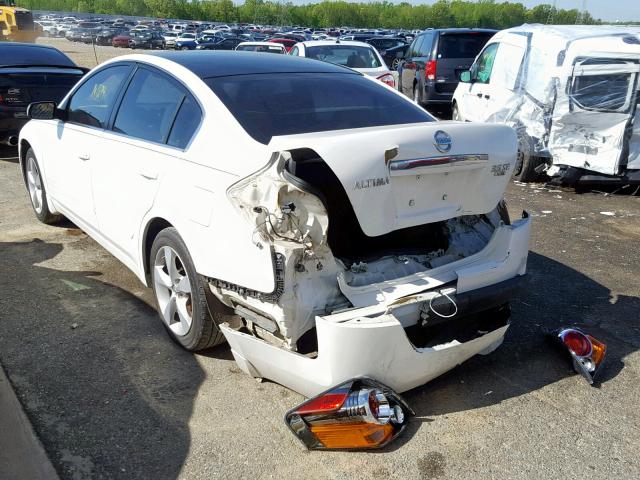 1N4BL21E48C152496 - 2008 NISSAN ALTIMA 3.5 WHITE photo 3