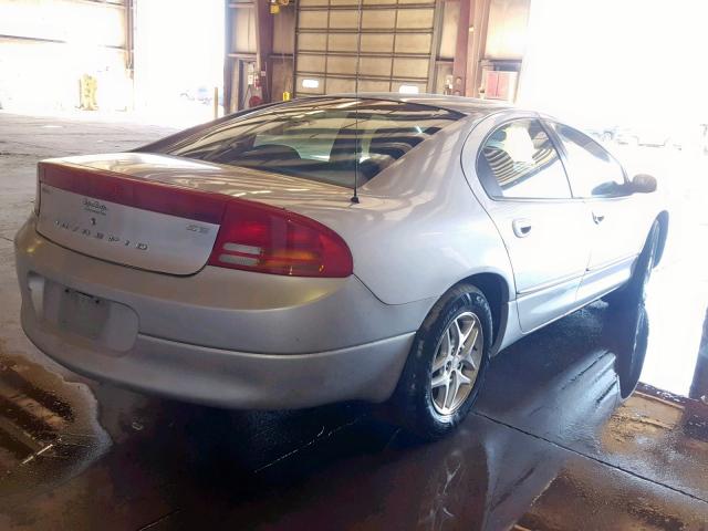 2B3HD46R12H112052 - 2002 DODGE INTREPID S 银色 照片 4