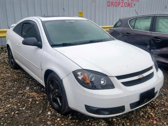 1G1AL18F587150143 - 2008 CHEVROLET COBALT LT WHITE photo 1