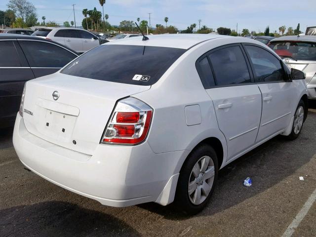 3N1AB61EX8L718135 - 2008 NISSAN SENTRA 2.0 WHITE photo 4