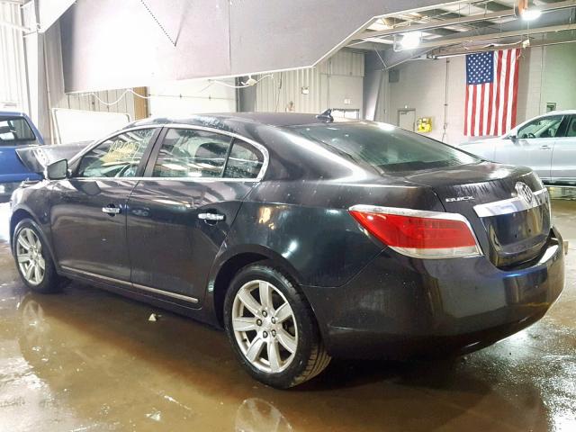 1G4GC5EGXAF124635 - 2010 BUICK LACROSSE C BLACK photo 3