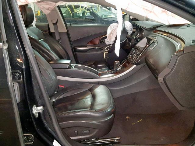 1G4GC5EGXAF124635 - 2010 BUICK LACROSSE C BLACK photo 5