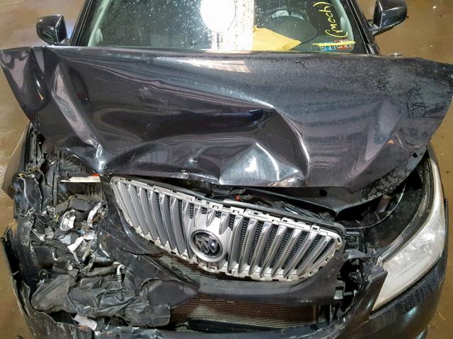 1G4GC5EGXAF124635 - 2010 BUICK LACROSSE C BLACK photo 7