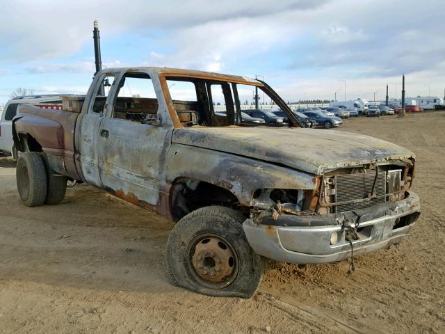 1B7MF33641J289929 - 2001 DODGE RAM 3500 RED photo 1