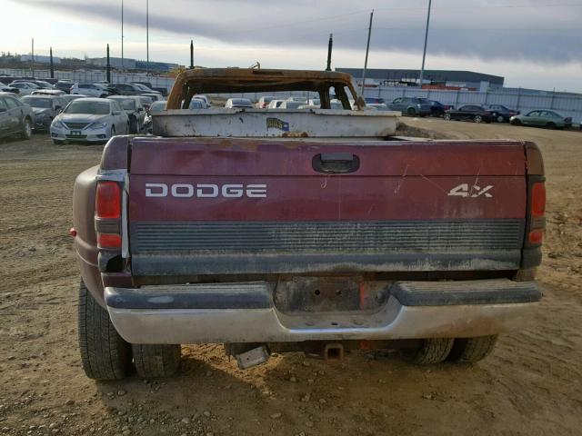 1B7MF33641J289929 - 2001 DODGE RAM 3500 RED photo 10