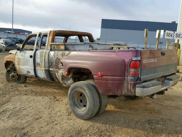 1B7MF33641J289929 - 2001 DODGE RAM 3500 RED photo 3