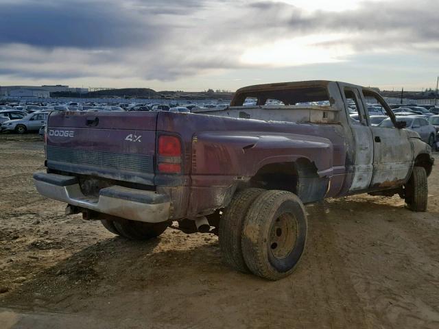 1B7MF33641J289929 - 2001 DODGE RAM 3500 RED photo 4