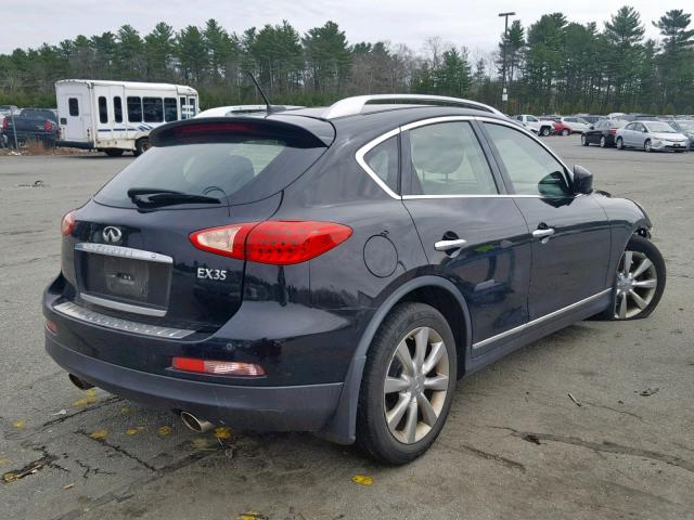 JN1AJ0HR4CM451405 - 2012 INFINITI EX35 BASE BLACK photo 4