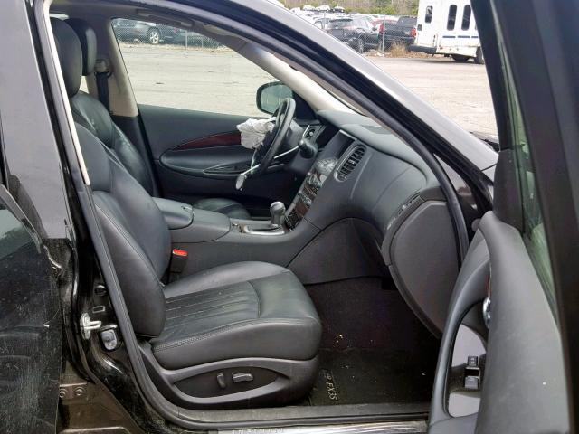 JN1AJ0HR4CM451405 - 2012 INFINITI EX35 BASE BLACK photo 5