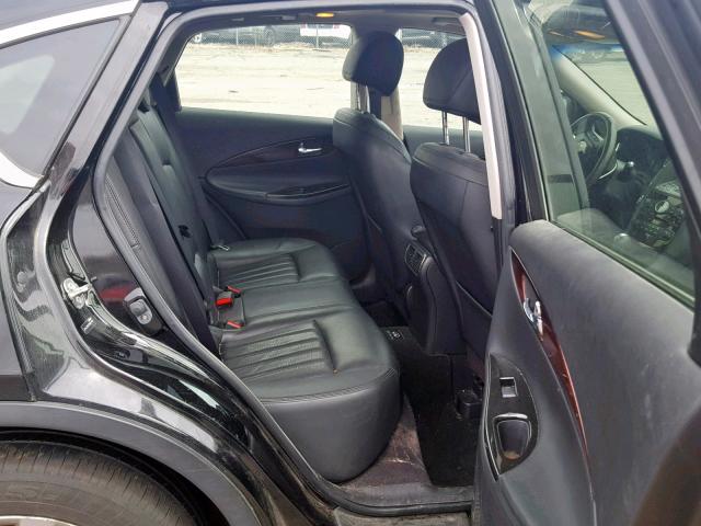 JN1AJ0HR4CM451405 - 2012 INFINITI EX35 BASE BLACK photo 6
