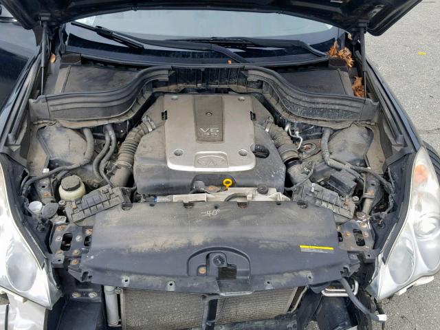 JN1AJ0HR4CM451405 - 2012 INFINITI EX35 BASE BLACK photo 7