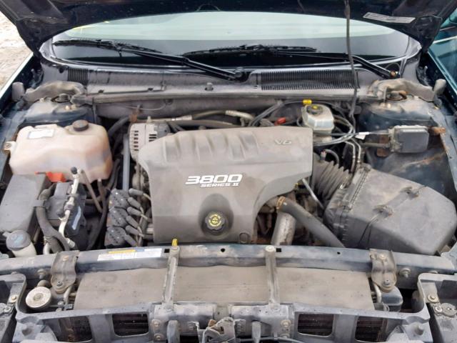 1G4HR54K1YU216666 - 2000 BUICK LESABRE LI GREEN photo 7