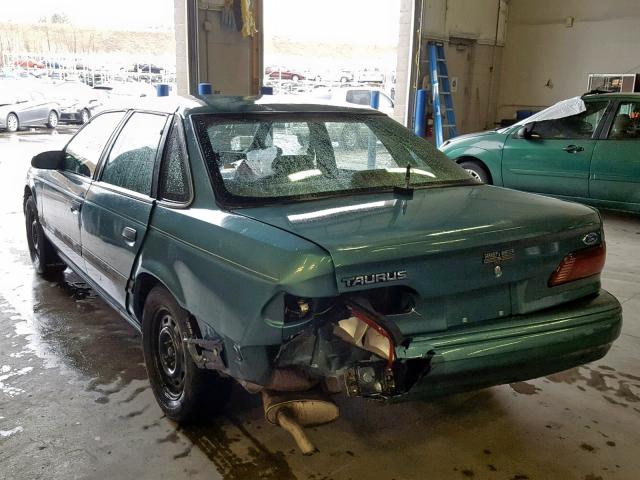 1FACP52U1PG251803 - 1993 FORD TAURUS GL GREEN photo 3